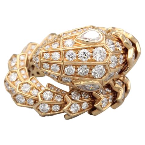 bvlgari snake ring|bulgari diamond snake ring.